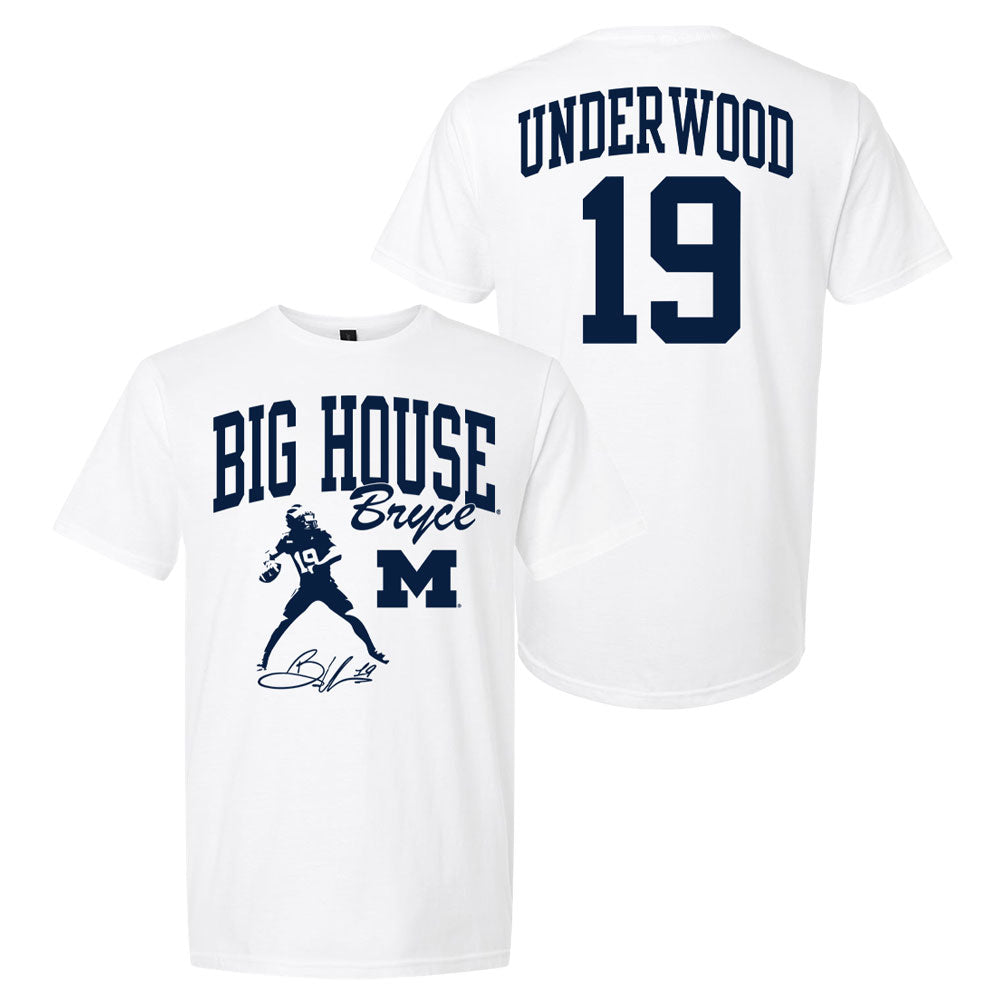 Valiant University of Michigan "Big House Bryce" Jersey Tee