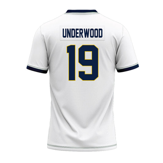 Athlete's Thread University of Michigan Football Bryce Underwood White Sublimated Fan  Jersey